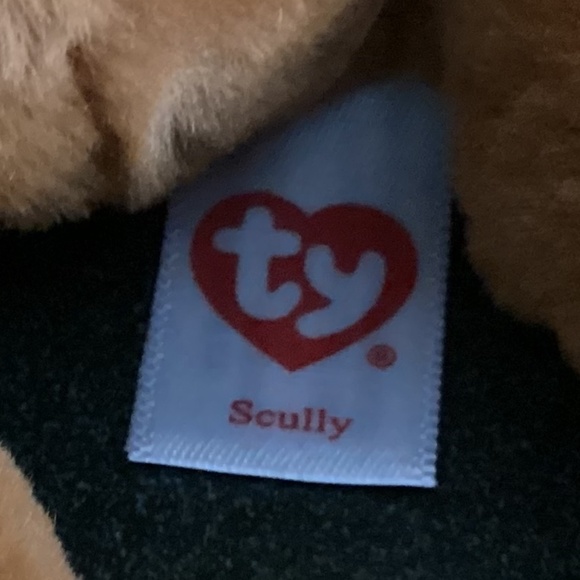 TY Beanie Bellies Scully The Pirate Bear (6”) - Picture 4 of 7